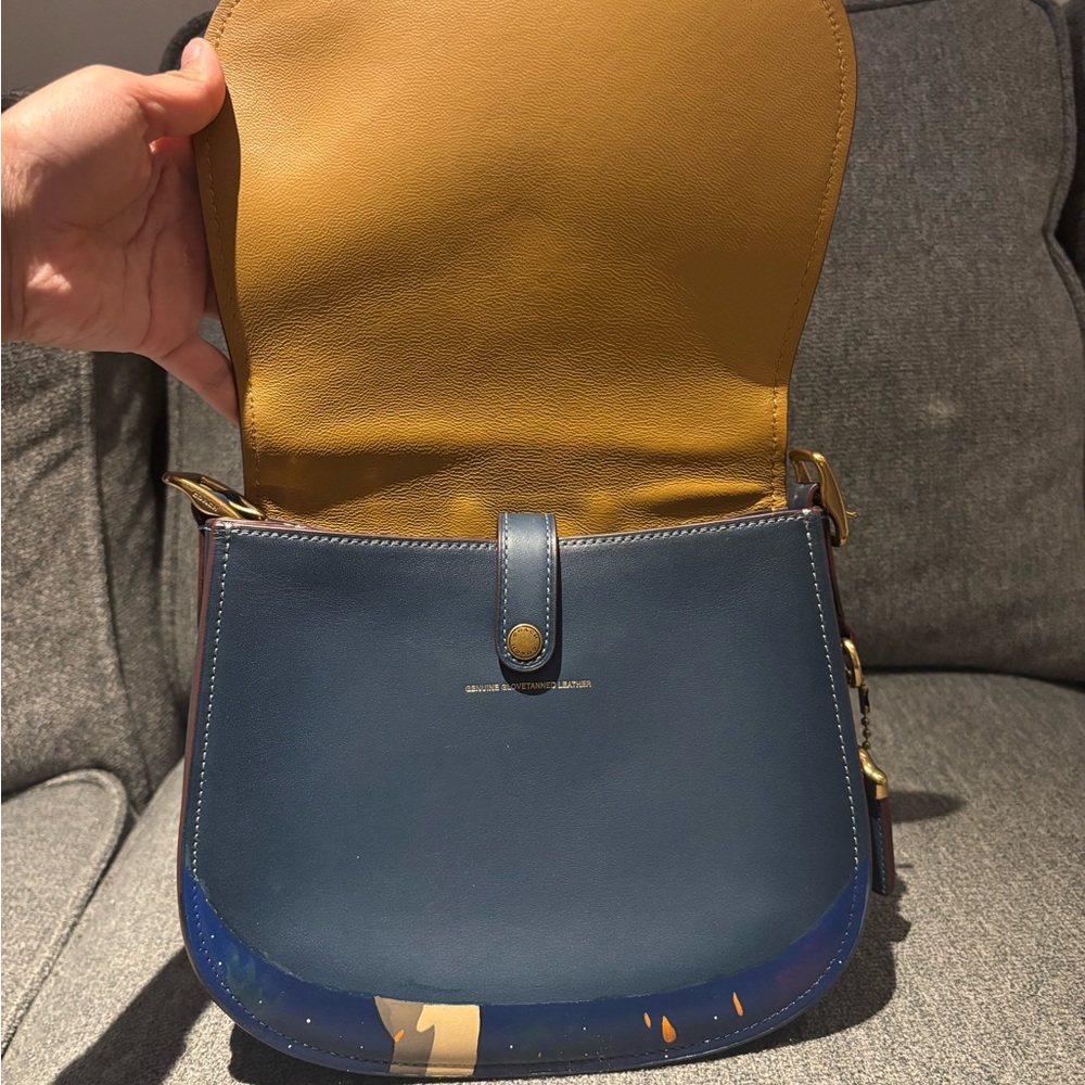 NWOT Coach Saddle Bag 23 Custom - Picture 2 of 10